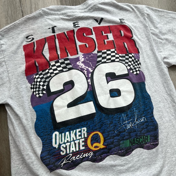 NASCAR Tee : Steve Kinser, Large - Picture 6 of 6